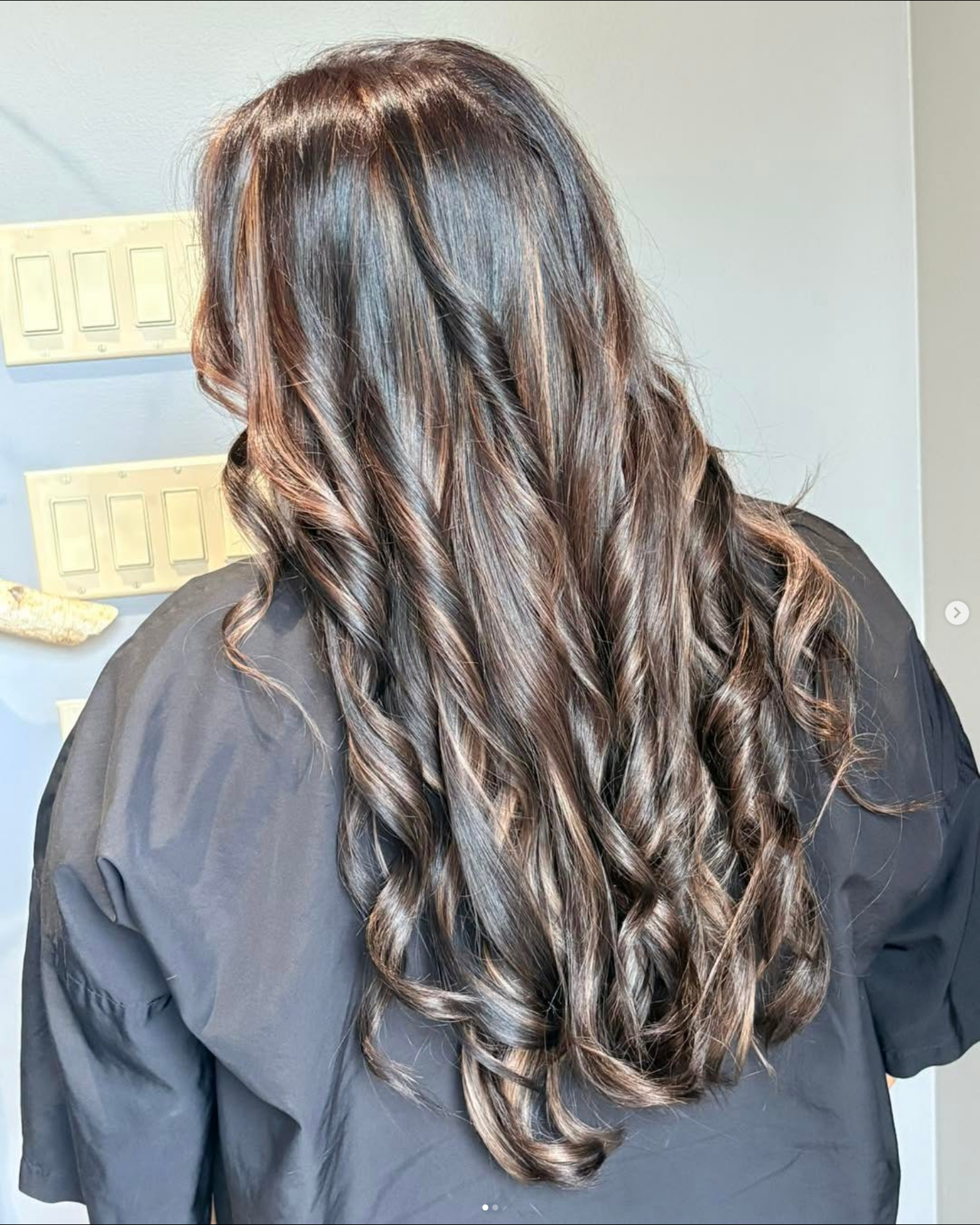Rich brunette color